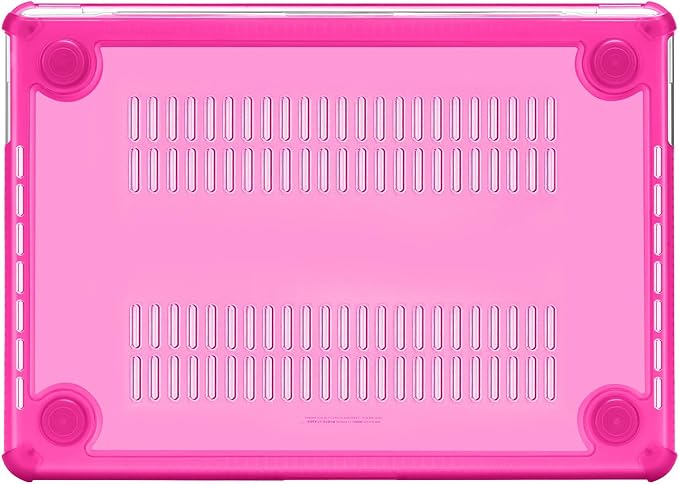 MOSISO Crack-Resistant Cover Compatible with MacBook Pro 13 inch Case M2 2026-2016 A2338 M1 A2251 A2289 A2159 A1989 A1708 A1706,Heavy Duty Shell with TPU Bumper&Keyboard Cover&ScreenFilm, Bright Rose