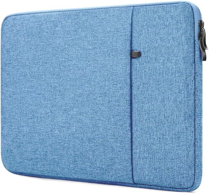 ProElife 12-Inch Laptop Tablet Sleeve Case Canvas Cover for 2023-2014 Surface Pro 4/5 / 6/7 / 7+ / 8/9|Surface Laptop Go 1/2/3 12.4"|MacBook Air/Pro 13'' M1|Galaxy Tab S8+/S7+ Bag (Blue)