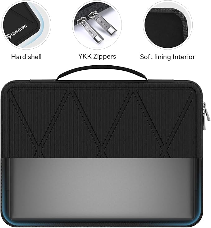 Smatree Hard EVA Protective Sleeve Case Compatible for 15 inch Lenovo ThinkPad P15 Gen 2 Mobile Workstation, for 15 inch Lenovo ThinkPad T15g Gen 2 Waterproof Sleeve (X8293)