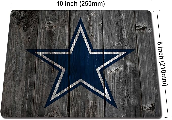 Wood Grain Design Sports Mouse Pad, Non-Slip Rubber Base Mousepad for Computers Laptop, Gaming Mousepad Desk Mat Mouse Pad, Office Supplies - Mouse Pads for Desk