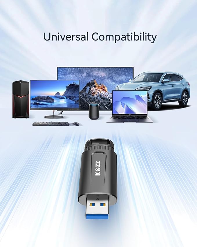 K&ZZ Flash Drive 16GB 2 Pack Plug and Play Thumb Drive USB 2.0 Memory Stick USB Drive Data Storage Sliding Lid Jump Drive Zip Drive
