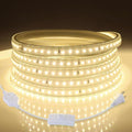 LED Strip Lights Outdoor LED Lights Waterproof AC 110V 600LED 3000k LED Rope Lights for Indoor, Outdoor, Garden, Lawn, Kitchen, Staircase, Room Decoration Lighting