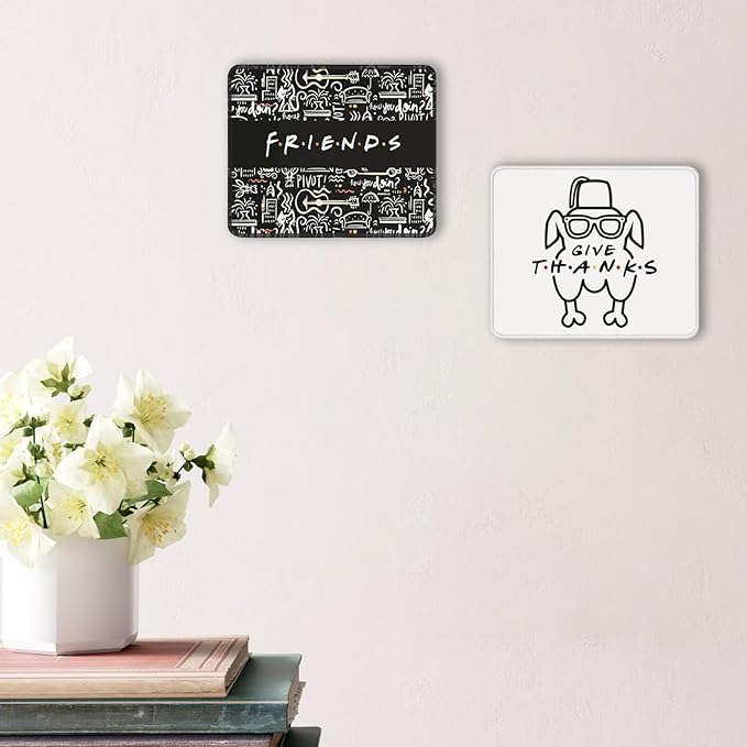 Friends Merchandise Mouse Pad for Desk, Computer or Gaming Mousepad, Friends Merch Mouse Mat, Funny Friends Gifts for Coworkers, Friends, Families or Friends TV Show Fans