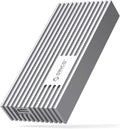 ORICO 40Gbps NVMe SSD Enclosure, M.2 to USB-C Adapter for NVMe M-Key 4TB SSD 2280, Aluminum M2 External SSD Case, Compatible with Thunderbolt 3/4 USB3.2/3.1/3.0/Type-M234-Silver