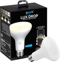 Geeni LUX DROP Wi-Fi LED Light Bulb, Tunable White (2700K-6500K), 1-Pack – Dimmable BR30 Bulb, 65-Watt Equivalent – No Hub Required – Works with Amazon Alexa, Google Assistant