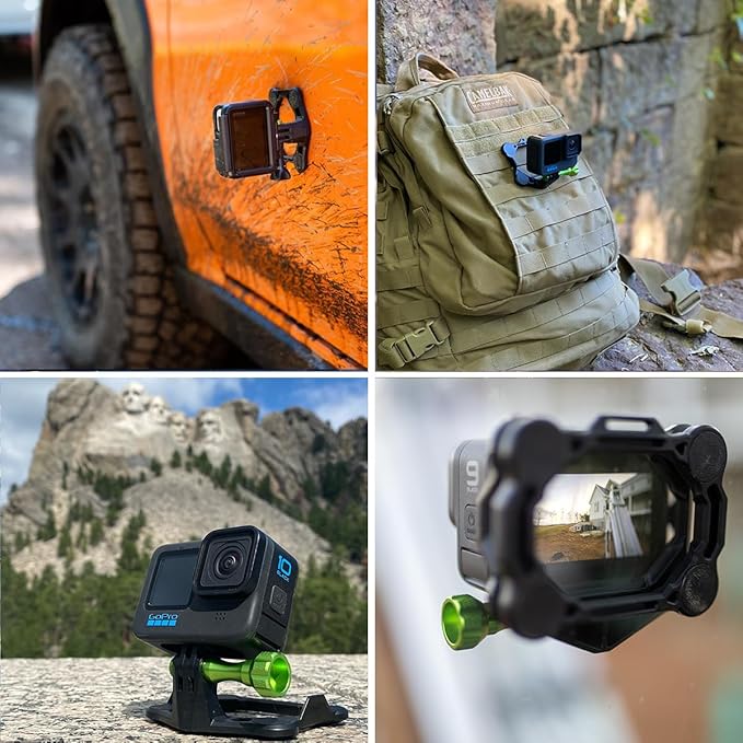 SNAP Mounts PRO – Magnetic Action Camera Chest Mount for GoPro & DJI Osmo Action