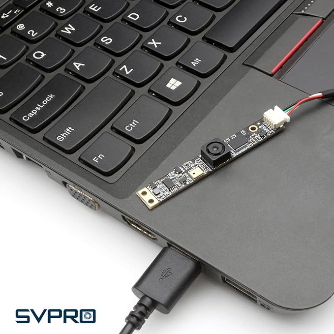 SVPRO 8MP USB Camera Module with Microphone Wide Angle Computer Camera Fixed Focus 4K Lightburn Camera for Laser Engraver Embedded UVC Webcam Board Small Security Camera for PC,Raspberry Pi