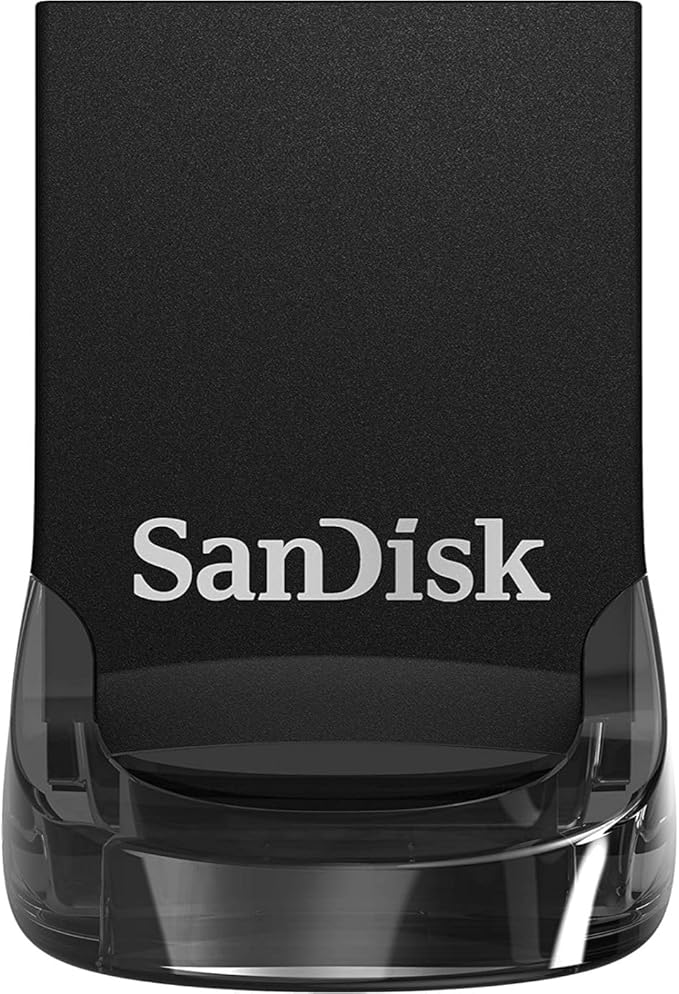 SANDISK 128GB 5-Pack Ultra Fit USB 3.2 Gen 1 Flash Drive (5x128GB) - Up to 400MB/s, Plug-and-Stay Design, Non-Retail Packaging - SDCZ430-128G-B5CTA