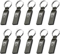 MOSDART Waterproof 16GB USB2.0 Flash Drive, FAT32 Metal Memory Stick with Keychain, for System Back, Data Storage, Titan Grary(Pack of 10)