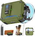 Inesore Compatible with AirPods Pro 3 Generation Case,Secure Lock & Phone Stand Design,Compatible with MagSafe,Automatic Snap Switch Secure Cover for New AirPods Pro 3rd (2025)-Dark Green