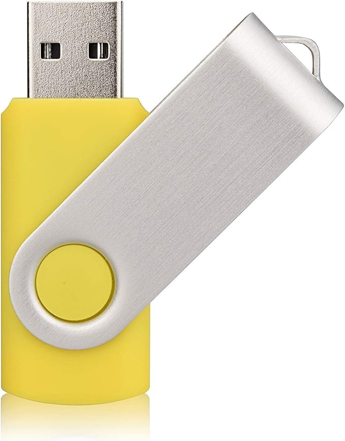 Aiibe 10 Pieces 16 GB USB Flash Drive 16GB USB 2.0 Thumb Drives Bulk Colorful USB Memory Stick Zip Drive Jump Drives for Data Storage, File Sharing (Multicolor, 16G, 10 Pack)