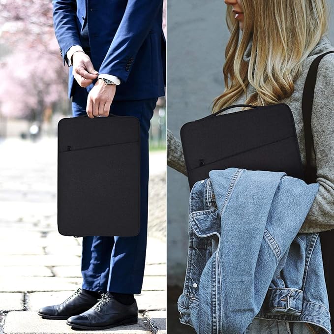 Graphics Drawing Tablet Sleeve Case for XP-Pen Artist 13.3 Pro/V2/ Artsit 14/12, Huion KAMVAS Pro 13 GT-133 Carrying Bag(Black)