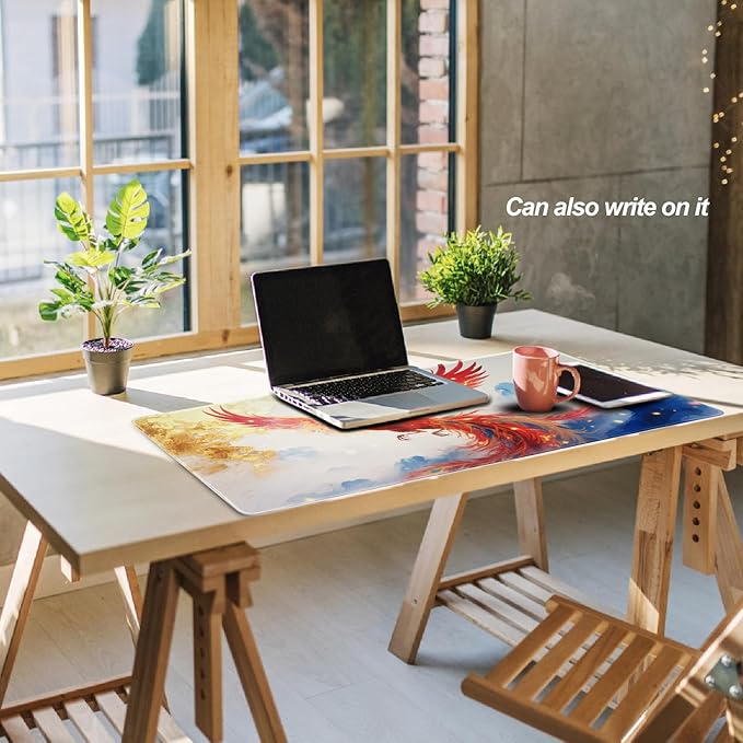 XXL Gaming Mouse Pad 35.4x15.7 Professional Large Mouse Pad & Computer Game Mouse Mat-90x40 Phoenixcmh