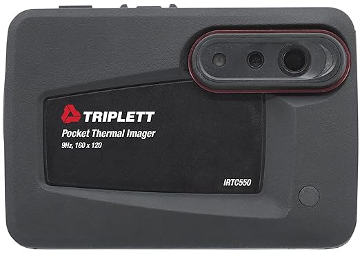 Triplett IRTC550 Pocket Thermal Imaging Camera with 3.5" Color Touchscreen Display