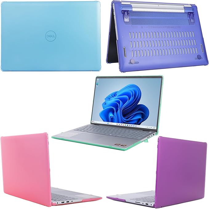 mCover Case Only Compatible with 2024～2025 16" Dell Inspiron 16 5640 5645 Series Clamshell Windows Laptop PC (NOT Fitting Any Other Dell Models) - Orange