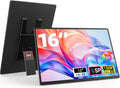 16" Portable Monitor for Laptop - 1200P FHD Laptop Screen Extender HDMI USB C HDR Travel Dual External Display with Stand Gaming Monitor for Windows MAC Computer Switch Phone Xbox PS4/5