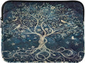 Cute Laptop Sleeve 13 inch Retro Tree of Life Laptop Bag 14 inch Waterproof Computer Bag for Women Laptop Accessories Computer Cover Bag for Tablet Men, A06D24018