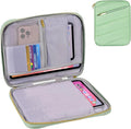 Puffy Tablet Sleeve Case for 9-11 Inch Tablets, Padded Pouch Bag for iPad Pro 11-in (M4), iPad 10.9 (10th Gen), iPad Air 11-in (M2), Galaxy Tab S9/S8 (Matcha Green-11)