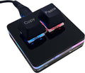 BTXETUEL Copy and Paste 2-Key Keyboard SAYO OSU Keypad Hotswap One Handed Mechanical Gaming Keyboard Cherry Switch RGB Backlit Mini USB Keypad for macros or Rhythm Games