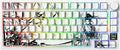 ATTACK SHARK X820 Ultra 75% Wireless Gaming Mechanical Keyboard Hot-Swappable Gasket Mount RGB Backlit BT/2.4G/Wired Custom Keyboard with Smart TFT Display&Knob QMK Driver-Ink Bamboo&Gift Switch
