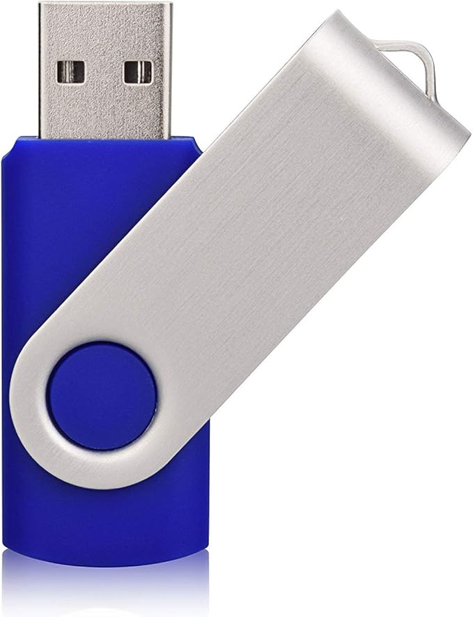 Aiibe 10 Pieces 16 GB USB Flash Drive 16GB USB 2.0 Thumb Drives Bulk Colorful USB Memory Stick Zip Drive Jump Drives for Data Storage, File Sharing (Multicolor, 16G, 10 Pack)