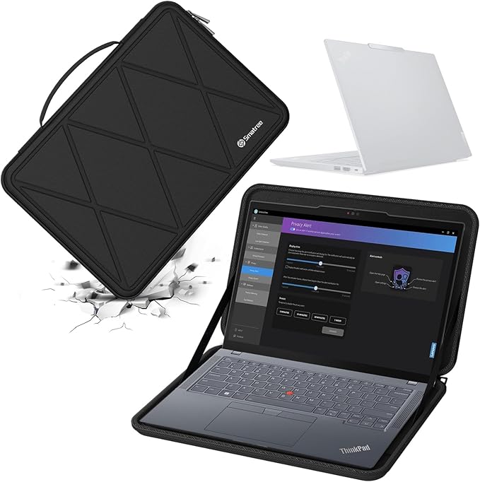 Smatree Hard EVA Protective Sleeve Case Compatible for 13 inch Lenovo ThinkPad X13 Yoga Gen 4 2-in-1 Laptop/ThinkPad X13 Gen 4 Notebook Bag (X8032)