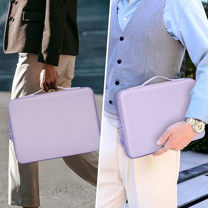 Hard Laptop Sleeve Case for 16 inch MacBook Pro M3/M2/M1 Pro/Max A2991, A2780, A2485, A2141,15.6 Inch HP Dell Razer Samsung Laptop Chromebook, MacBook Air 15 inch M3/M2 Computer Carrying Case