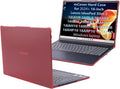 mCover Case ONLY Compatible for 2024-2026 16" Lenovo IdeaPad Slim 5 16AHP10 16ARP10 16AKP10 16IRH10 16IAH10 16IRU9 16ABR8 Series Windows Computers(NOT for Other Lenovo Models)- Red