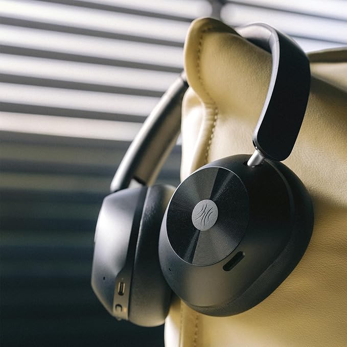 OneOdio Focus A5 Wireless Over-Ear Headphones, Hybrid Active Noise Cancelling, 75H Playtime, Hi-Res LDAC Wireless Audio, Bluetooth 5.4, Built-in Mic for Clear Calls, Low Latency Game Mode