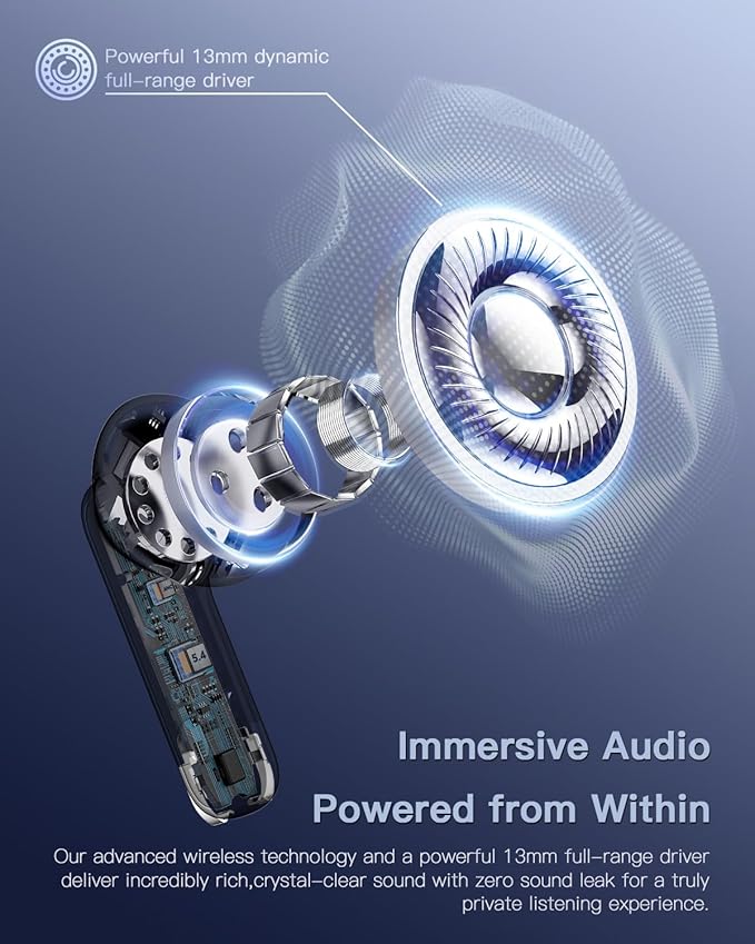 Translation Earbuds Real Time, Translation Earbuds with 144 Languages & 90H Playtime, Immersive Hi-Fi Sound, Clear Mic, in-Ear Wireless Earbuds for Business, Travel & Meetings