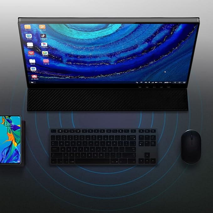 Portable Monitor 4K/1080P Portable Monitor 15.6'' FHD HDR IPS Laptop Monitor With HDMI USB-C External Monitor For Laptop PC PS4 Xbox Phone Laptop Monitor (Size : 4K)