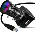 20MP USB3.0 Industrial Camera,4K UHD 3840P High Resolution,30fps High Frame Rate 5-50mm 10X Manual Varifocal Lens Lightburn Webcam,Plug and Play Free Drive for Laptop Jetson Nano, Raspberry Pi