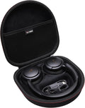 LTGEM Case Compatible with Anker Soundcore Life Q20i / Q20 / Q30 / Q45 Hybrid Active Noise Cancelling Headphones, Black