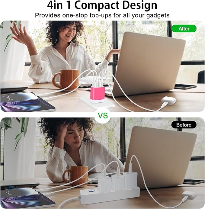 USB Charger Pixel 10a Fast Block for Google Pixel 10a 10 Pro XL Fold 9a 9 8a 8 Pro 7a 7 Pro 6a 6 Pro 5a 5,USB Charging Block for iPhone 17e 17 16 15 14 13 12 11,Samsung Galaxy S26 Ultra A17 A16 5G