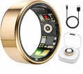 Smart Ring Health & Fitness Tracker for Men & Women, Heart Rate, SPO₂, Sleep & Activity Monitoring, IP68 Waterproof, Long Battery Life, Family Care Mode, No Subscription Fee (Rose Gold, 12)