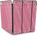 Glossy Glitter Skin Compatible with Apple Smart Folio for iPad Pro 13-inch (M4/M5) 2025 - Pink Bandana - Premium 3M Vinyl Protective Wrap Decal Cover | Crafted in The USA by MightySkins