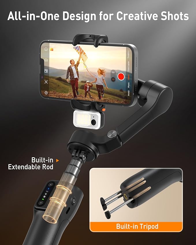hohem iSteady V3 Ultra Gimbal Stabilizer for iPhone & hohem iSteady V3 Gimbal Stabilizer for Smartphone