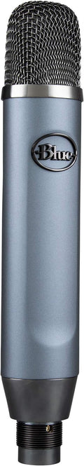 Blue Ember XLR Condenser Mic for Recording and Streaming, Custom Cardioid Capsule and Mic Stand Mount, Gray
