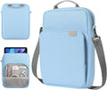 TiMOVO 9-11 Inch Tablet Sleeve Bag with Shoulder Strap for iPad 11-inch A16 2025, iPad 10th Gen. 10.9"/10.2", Galaxy Tab A9+/A11Plus 11", Light Blue