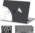 AKIT Compatible with MacBook Air 13 inch Case M5 2026 2025-2022 M4 M3 M2 A3449 A3240 A3113 A2681, Pattern Hard Shell Laptop Case+Screen Protector+Keyboard Cover for MacBook Air 13.6 inch, Astronaut