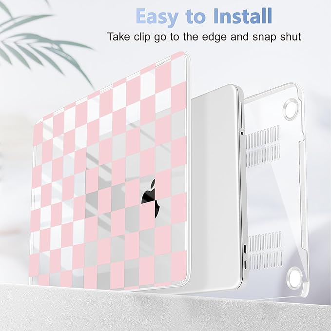 Tuiklol for 2026 MacBook Neo 13 Inch A18 Pro Chip Case, (Model A3404) Anti-Scratch Anti-Drop Slim Hard PC Shell Case with Shockproof Protective MacBook Neo Laptop Cover, Grid