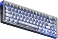MelGeek REAL67 Wired Gaming Keyboard with RGB, Magnetic Keyboard with Hall Effect, Rapid Trigger, Hot-Swappable, Snap Tap & Adjustable Actuation, Online HIVE Custom(Calcium- Gray)