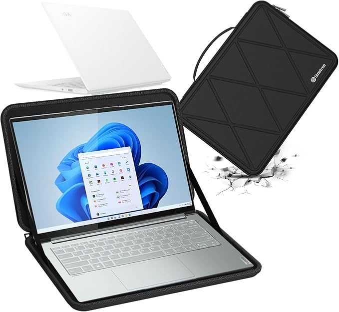 Smatree Hard EVA Protective Sleeve Case Compatible for 14 inch Lenovo Slim Pro 7 Laptop, Waterproof Slim Sleeve Case for 14 inch Lenovo Laptop (X8257)
