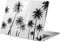 Compatible with MacBook Pro 14 inch Case M5 M4 M3 M2 M1 Pro/Max 2026-2021 A3427 A3426 A3434 A3112 A3185 A3401 A2918 A2992 A2779 A2442, Black Palm Tree Hard Shell Clear Cover