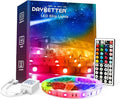 DAYBETTER Led Lights for Bedroom, 32.8ft Led Strip Lights RGB Color Changing Strip Light with Remote Control, Led Light for Room Decor, Home Decor