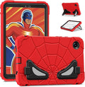 AKABEILA Compatible with Samsung Galaxy Tab A11+ 2025 11 inch Tablet Case，Lightweight Shockproof Rugged Protective Cover with Kickstand for Kids Children Boys Babies Red Black