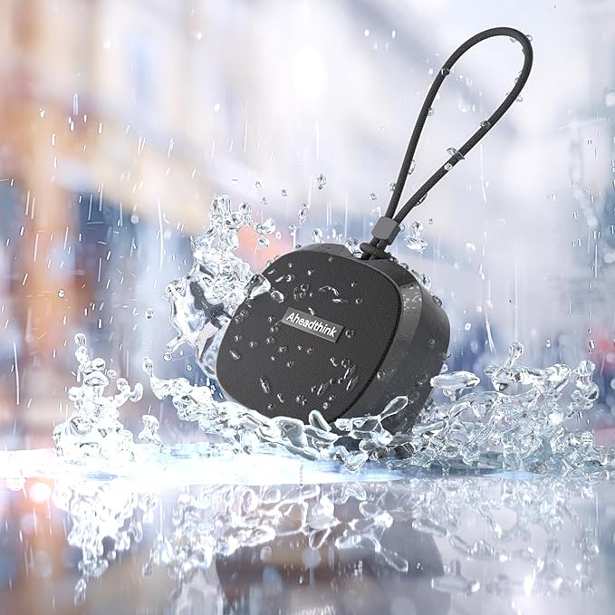 Bluetooth Speaker, Portable Wireless, IPX5 Waterproof Speaker, Bluetooth 5, RGB Color Lights, Loud Stereo Sound, Bass, TWS Pairing, Suitable for Party, Home, Outdoor Use for Long Time Playing.