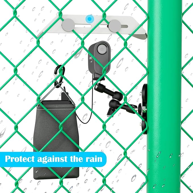 Magnetic Fence Mount for Mevo Start, GoPro, iPhone and Action Cameras - Mevo Camera Mount Streaming Kit for Game Changer Recording Baseball Games