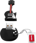 USB Flash Drive, 8GB / 16GB / 32GB USB2.0 Cute Shape USB Memory Stick Date Storage Pendrive Thumb Drives (32GB, Mini Guitar)