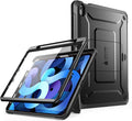 SUPCASE for iPad Air 5th Generation Case / iPad Air 4th Generation Case with Pencil Holder (Unicorn Beetle Pro), [Built-in Screen Protector & Stand] Rugged Case for iPad Air 5/4 10.9 Inch, Black